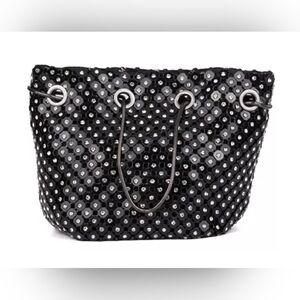 Olivia Miller Emma Bucket Bag With Rhinestones NWT